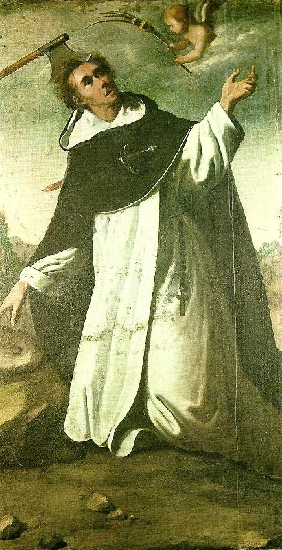 Francisco de Zurbaran st. peter the martyr Norge oil painting art